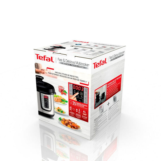 Robot culinaire Tefal CY505E10 Noir Noir/Argenté 1100 W 50 W 6 L