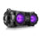 Haut-parleurs bluetooth portables Real-El EL121600016                     Noir Multicouleur 28 W