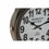 Horloge Murale DKD Home Decor Verre Noir Fer (33 x 8 x 58 cm)