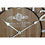 Horloge Murale DKD Home Decor 68 x 3 x 68 cm Naturel Noir Fer Bois MDF (2 Unités)