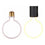 Lampe LED Ballon E27 360 Lm 3,7 W Blanc 9,3 x 13,5 x 3 cm